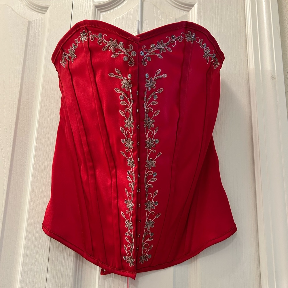 Charlotte Russe Scarlet Corset Top